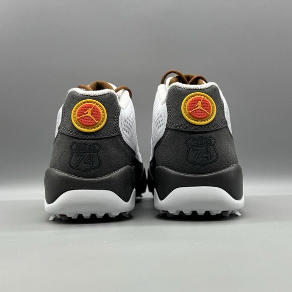 Nike Air Jordan 9 Golf Low US Open Size 7.5 Men\'s (FN6931-100) White Grey NEW main image 7